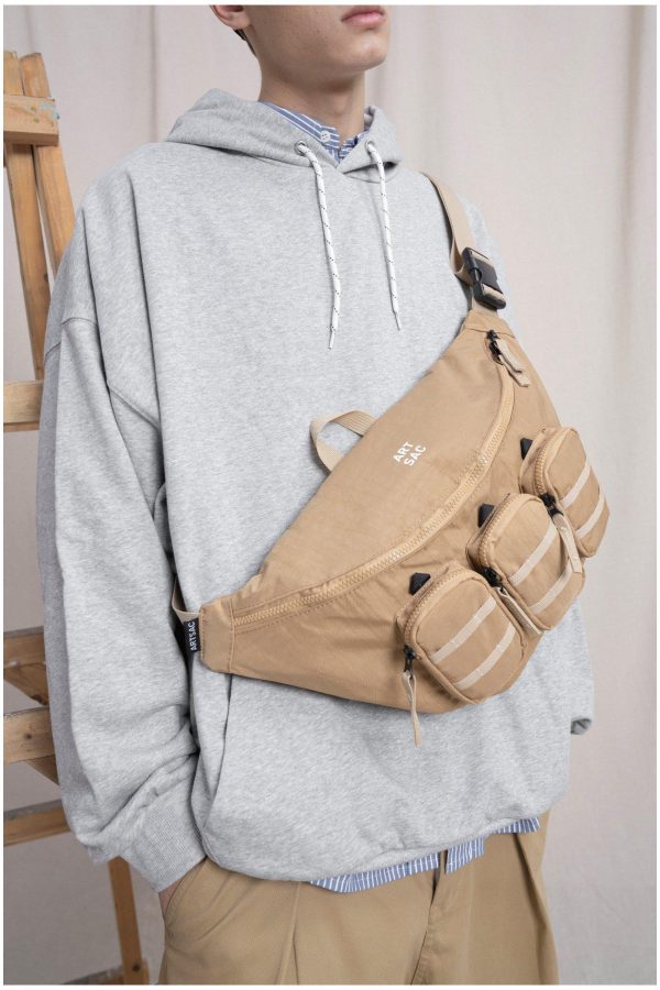 Backpacks |  Jaspar Triple Pocket Sling Bag Backpacks Backpacks