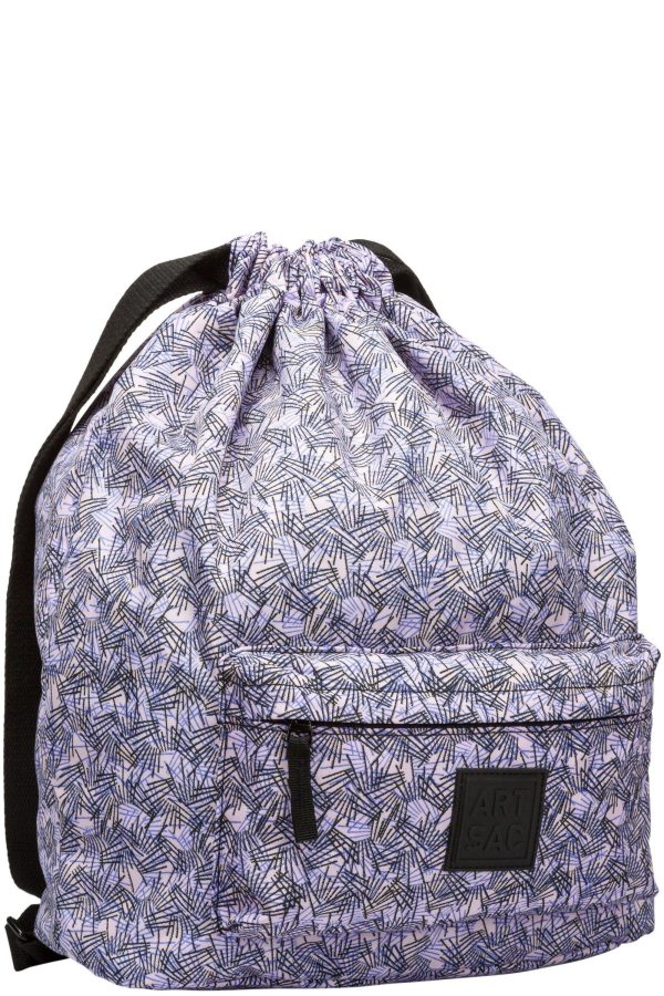 Backpacks |  Tilley Line Print Drawstring Backpack Backpacks Backpacks