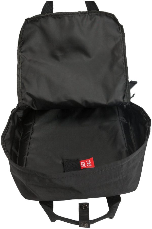 Backpacks |  Zip Top Squared Front Pocketed Backpack Backpacks Backpacks