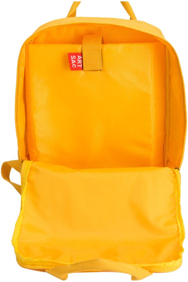 Backpacks |  Zip Top Squared Front Pocketed Backpack Backpacks Backpacks