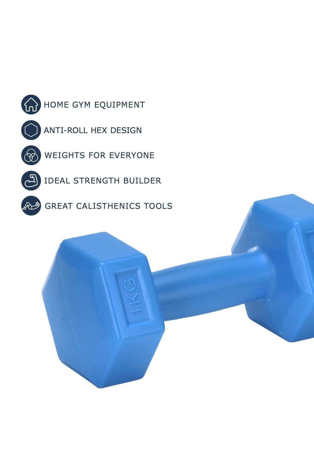 Fitness Equipment & Accessories |  1Kg Dumbbell Set