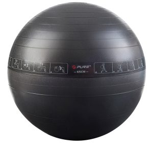 Fitness Equipment & Accessories |  65Cm Gym Ball Fitness Equipment & Accessories Black