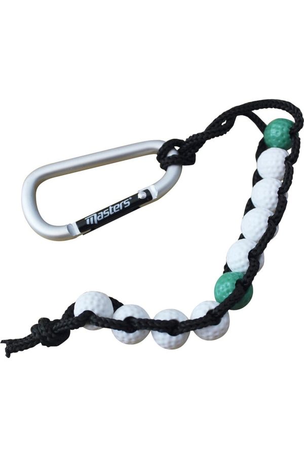 Fitness Equipment & Accessories |  Beaded Unisex Golf Stroke Counter Fitness Equipment & Accessories Black/White/Green