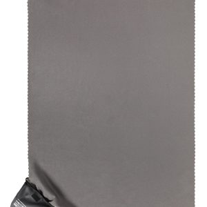 Fitness Equipment & Accessories |  Clip Travel Towel – 70 X 50Cm Fitness Equipment & Accessories Dark Grey