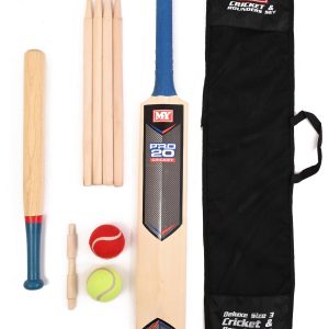 Fitness Equipment & Accessories |  Size 3 Cricket & Rounders Set In Carry Bag Fitness Equipment & Accessories Brown