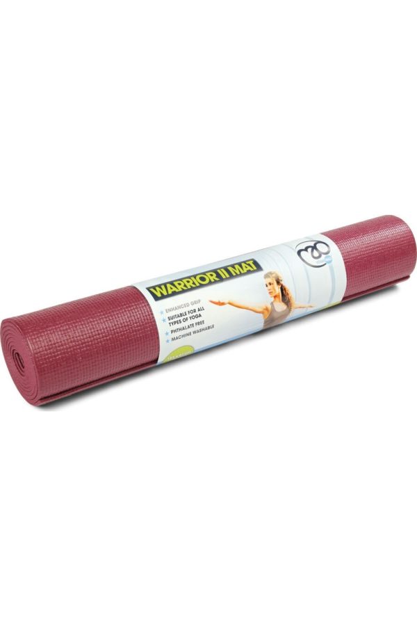 Fitness Equipment & Accessories |  Warrior Ii 4Mm Yoga Mat Fitness Equipment & Accessories Burgundy