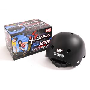 Fitness Equipment & Accessories |  X-Skate Adjustable Kids Skate Helmet Fitness Equipment & Accessories Black