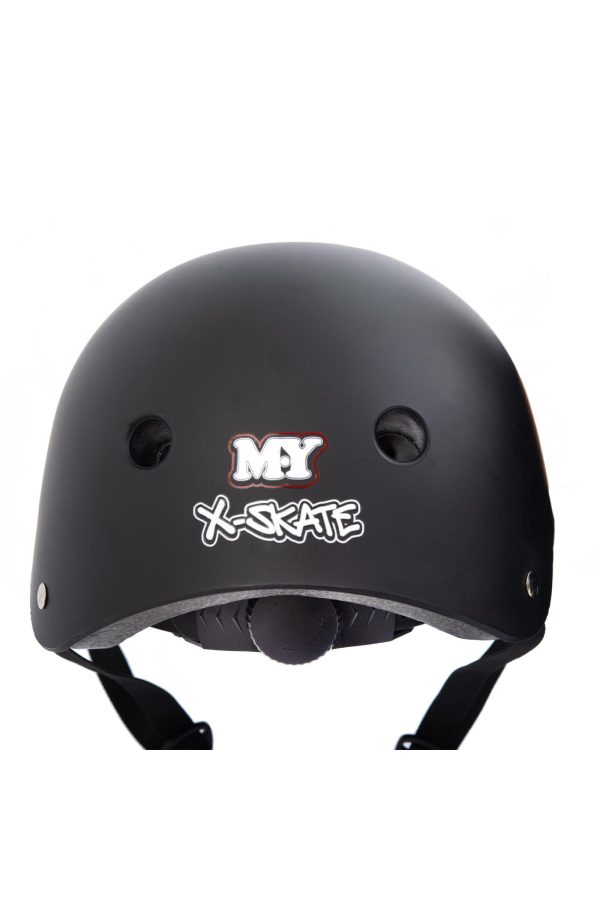 Fitness Equipment & Accessories |  X-Skate Adjustable Kids Skate Helmet Fitness Equipment & Accessories Black