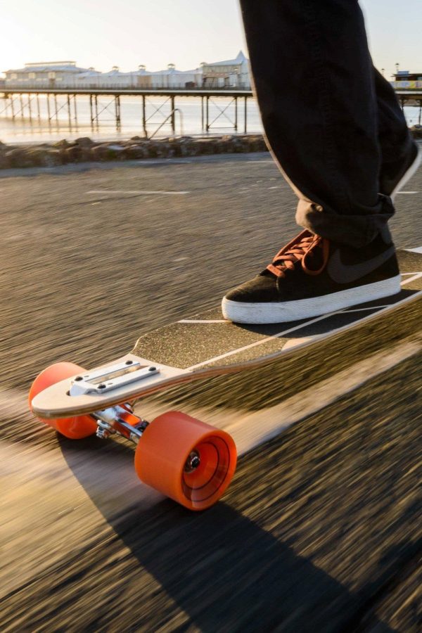 Fitness Equipment & Accessories |  39" Nexus Drop Through Longboard Orange Fitness Equipment & Accessories Fitness Equipment & Accessories