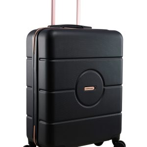 Luggage & Accessories |  Seville 40L Suitcase 55X40X20Cm Luggage & Accessories Black Rose