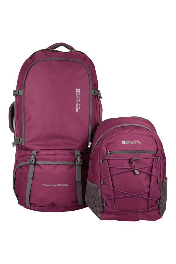 Luggage & Accessories |  Traveller 60L 20L Backpack Backpacks Backpacks