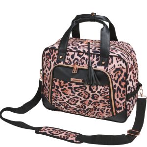 Luggage & Accessories |  Vela 24L Holdall – 40X30X20Cm Luggage & Accessories Black & Rose Gold