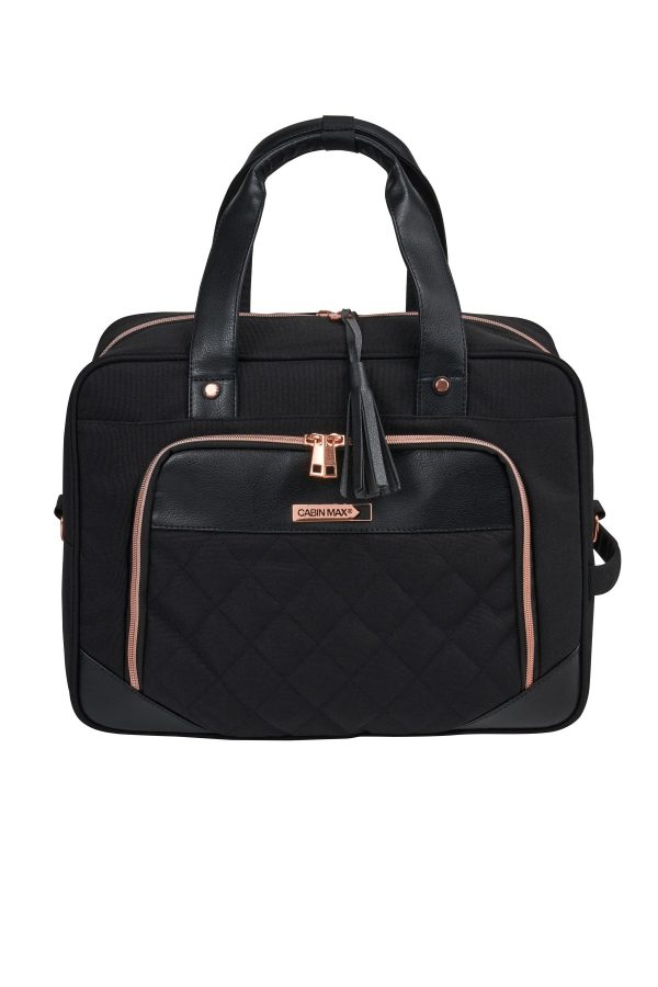 Luggage & Accessories |  Vela 24L Holdall – 40X30X20Cm Luggage & Accessories Black & Rose Gold