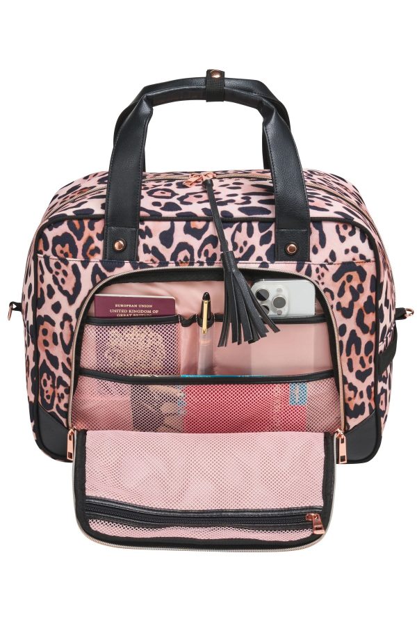 Luggage & Accessories |  Vela 24L Holdall – 40X30X20Cm Luggage & Accessories Black & Rose Gold