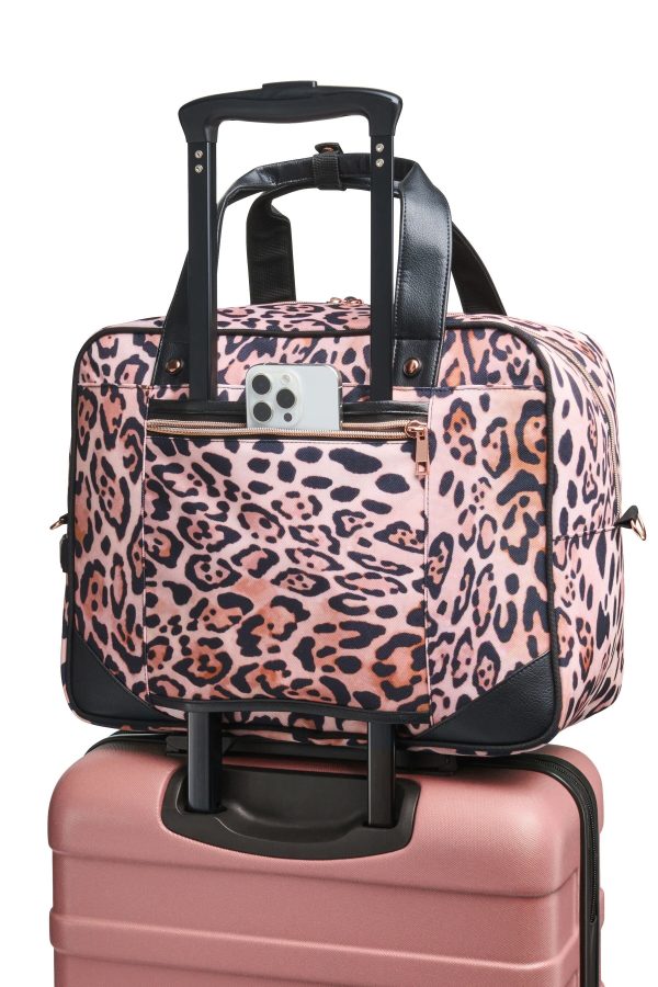 Luggage & Accessories |  Vela 24L Holdall – 40X30X20Cm Luggage & Accessories Black & Rose Gold