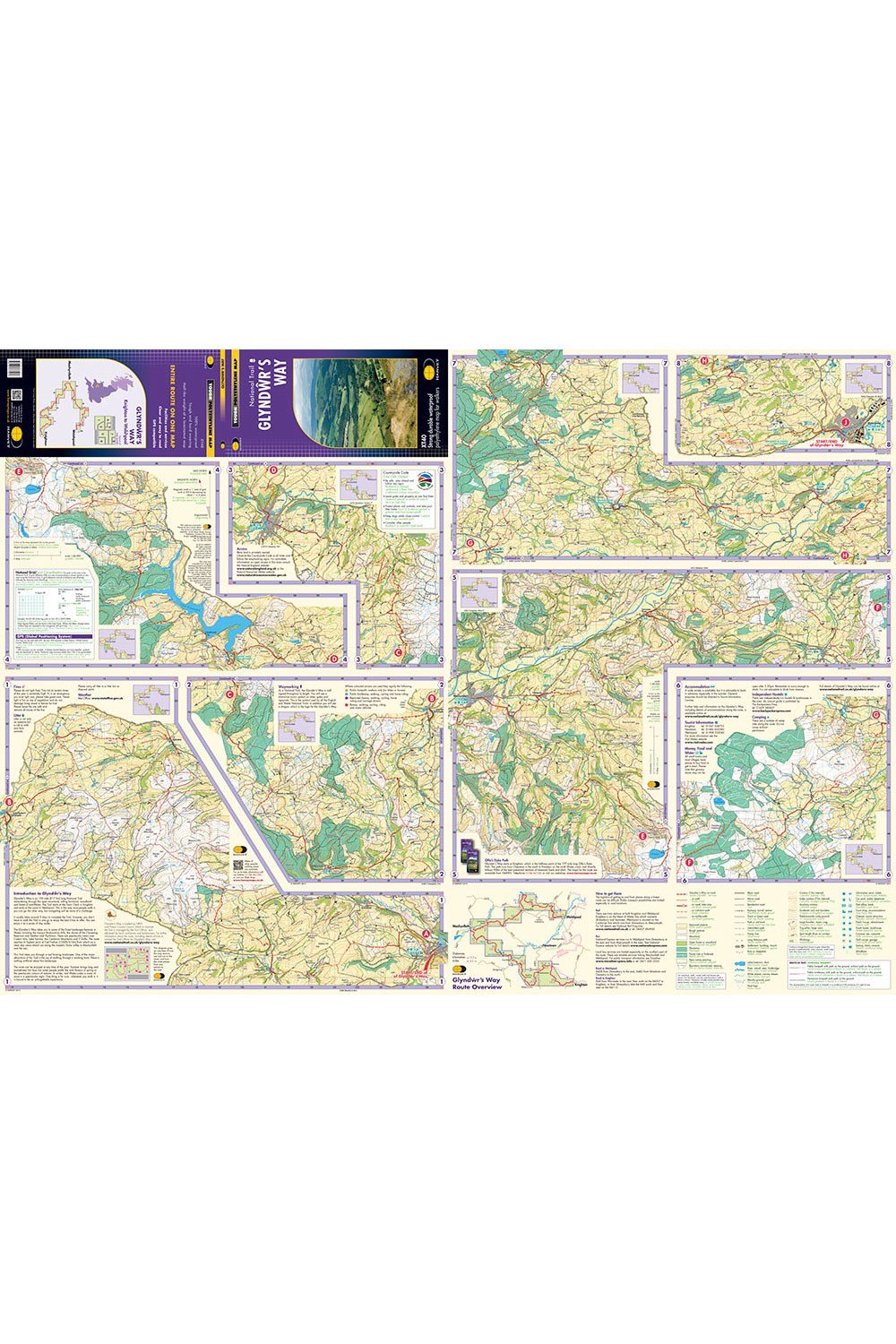 Navigation & Tech |  Glyndwr'S Way Trail Map