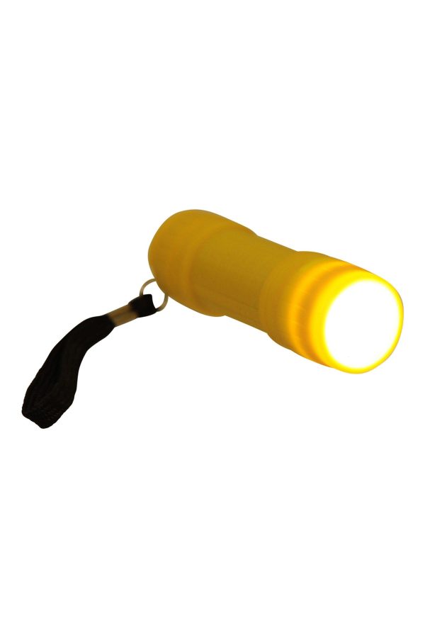 Navigation & Tech |  9 Led Mini Rubber Torch Navigation & Tech Black