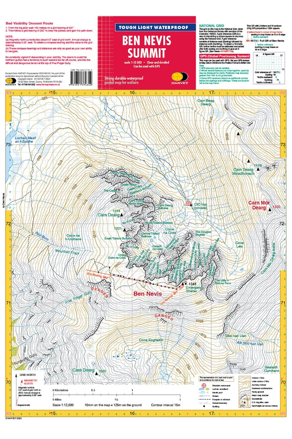 Navigation & Tech |  Ben Nevis Summit Map