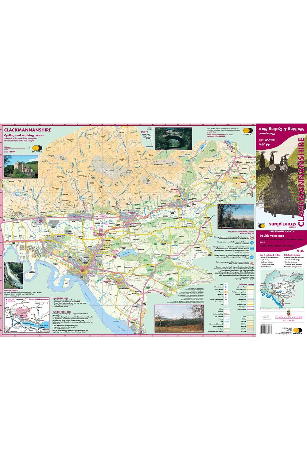 Navigation & Tech |  Clackmannan Walking & Cycling Map