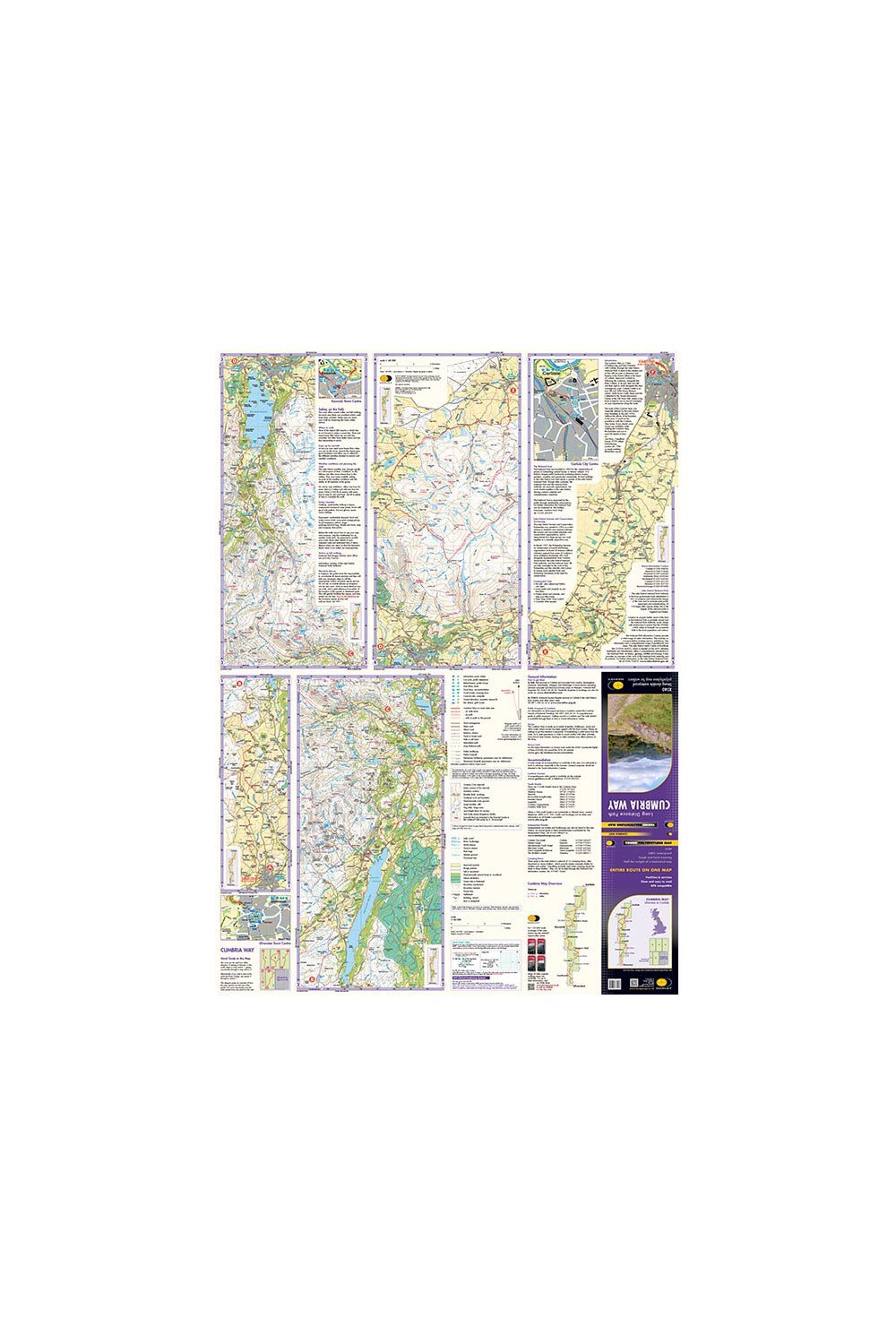 Navigation & Tech |  Cumbria Way Trail Map