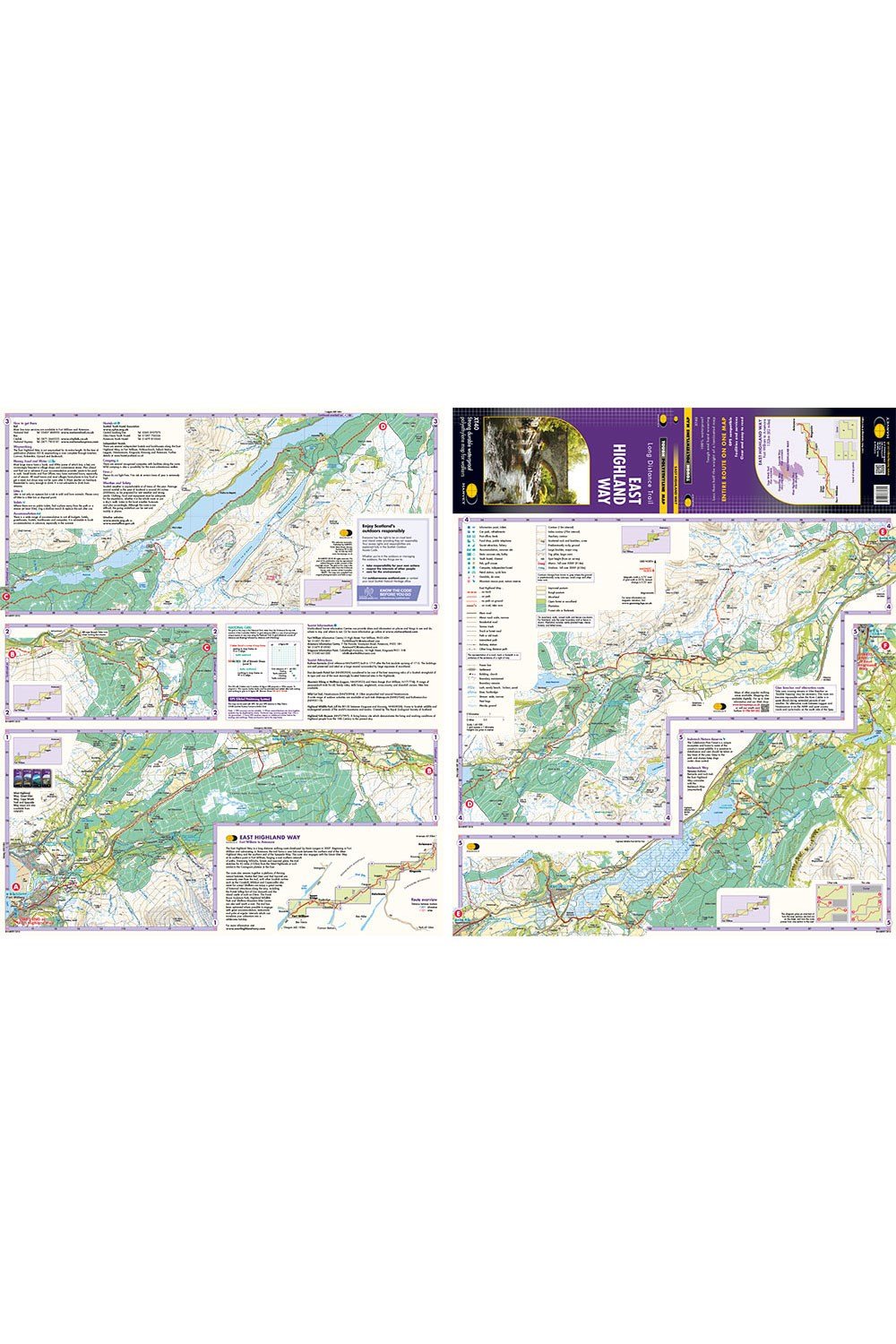 Navigation & Tech |  East Highland Way Trail Map