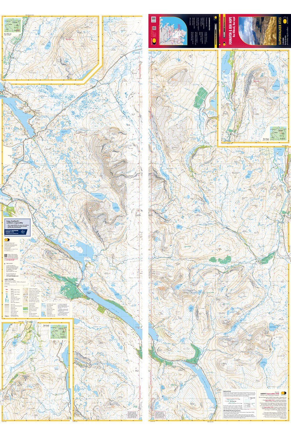 Navigation & Tech |  Foinaven & Ben Hope Superwalker Map