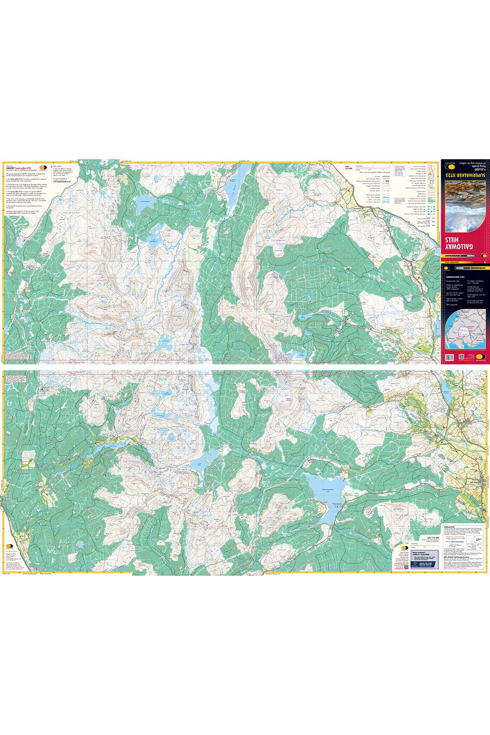 Navigation & Tech |  Galloway Hills Superwalker Map