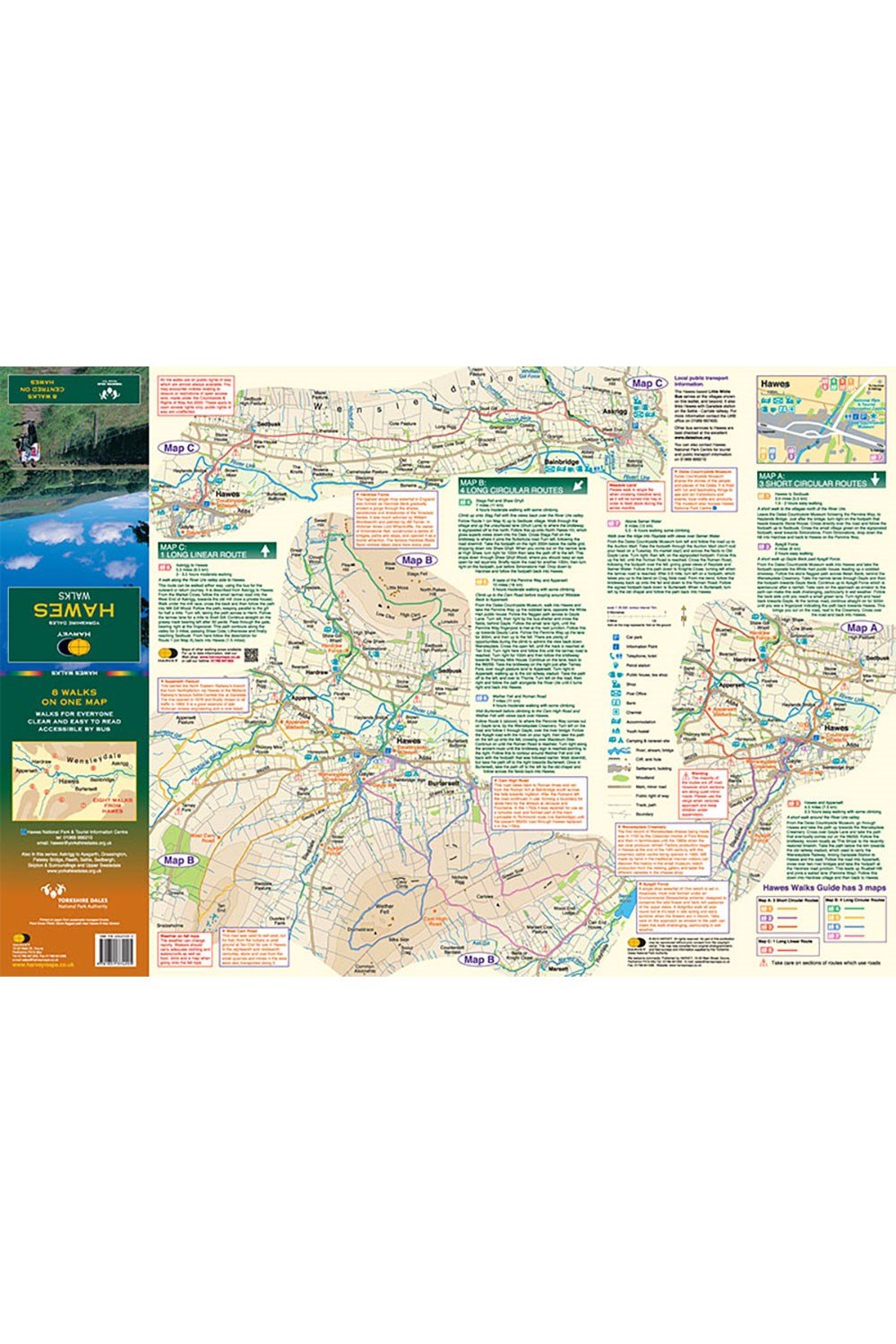 Navigation & Tech |  Hawes Walks Map