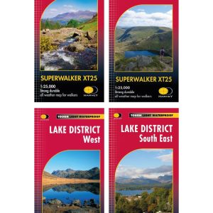 Navigation & Tech |  Lake District Superwalker Map Set Navigation & Tech 000