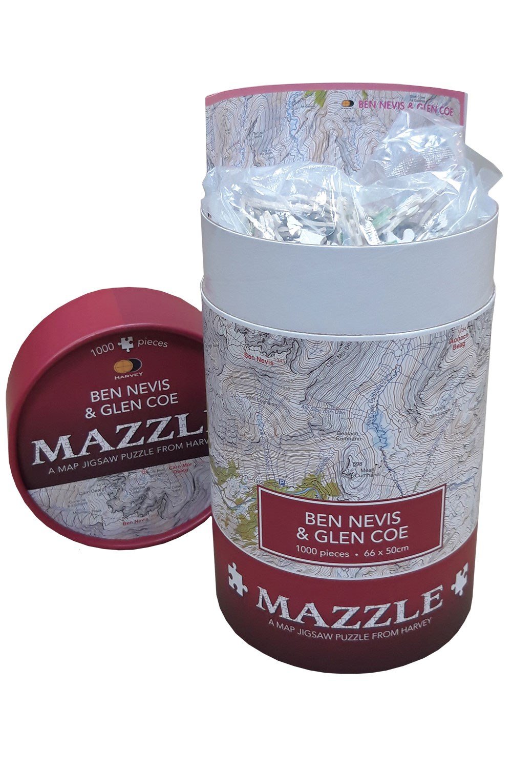 Navigation & Tech |  Map Jigsaw Puzzle Ben Nevis & Glen Coe