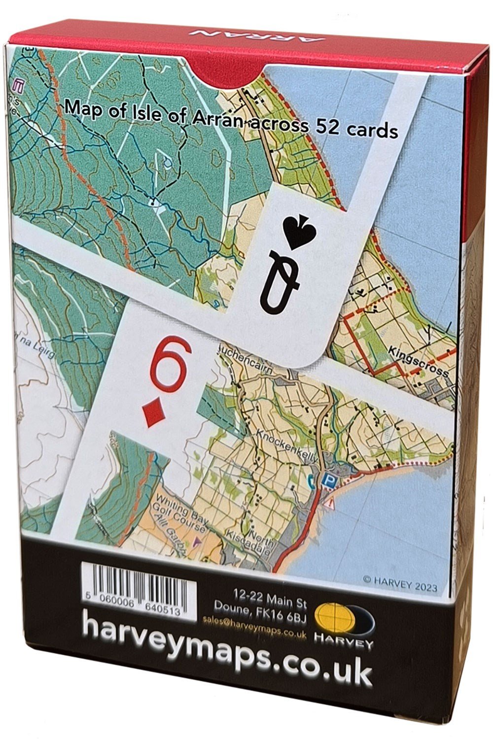 Navigation & Tech |  Map Playing Cards Arran