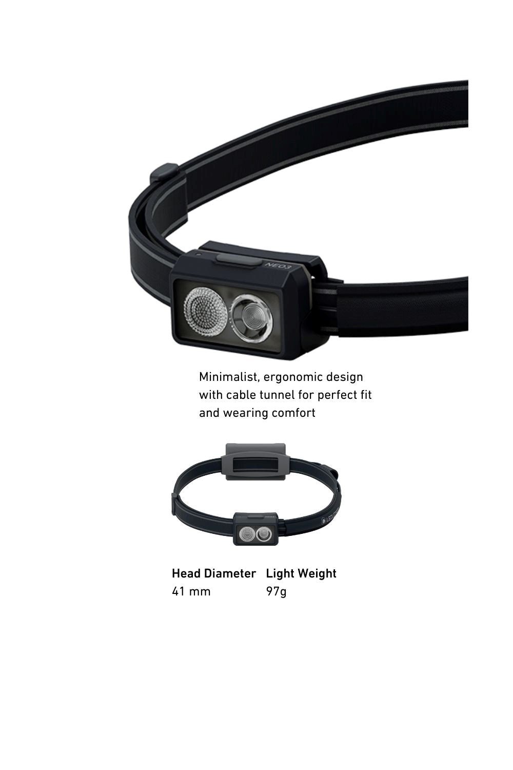 Navigation & Tech |  Neo3 Running Led Head Torch