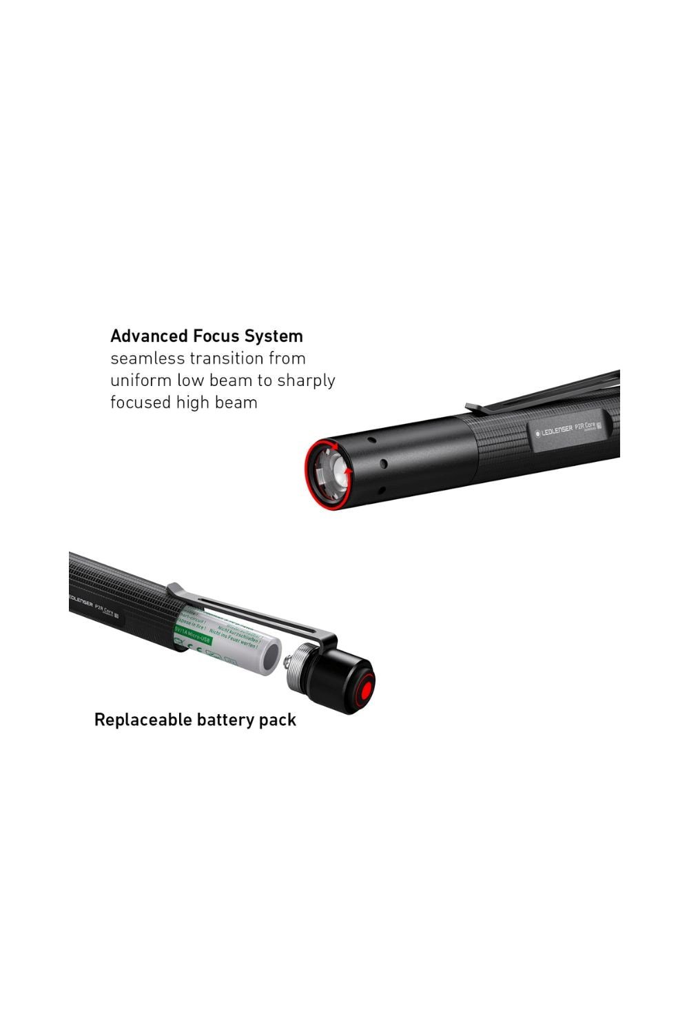 Navigation & Tech |  P2R Core Rechargeable Led Torch