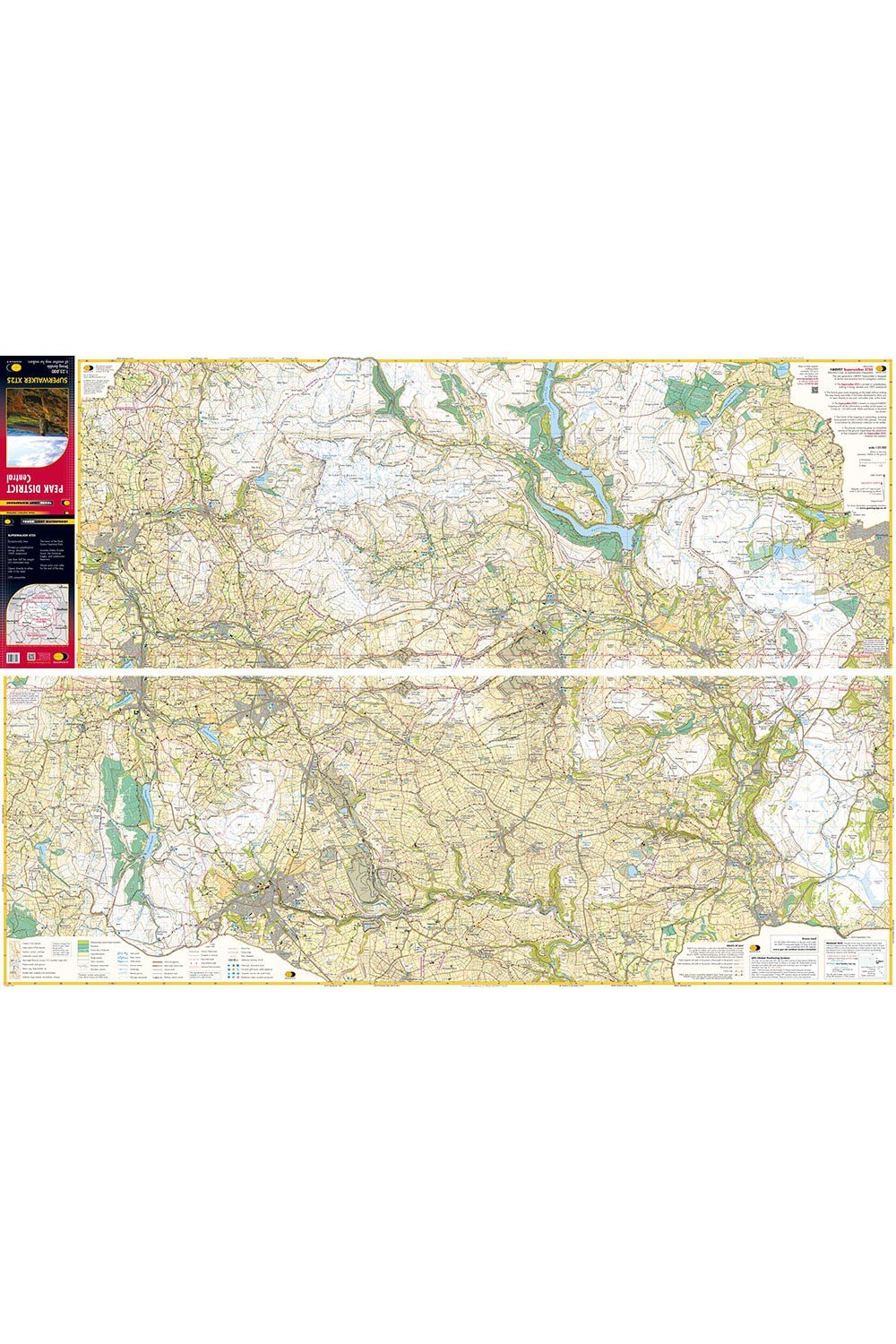 Navigation & Tech |  Peak District Central Superwalker Map