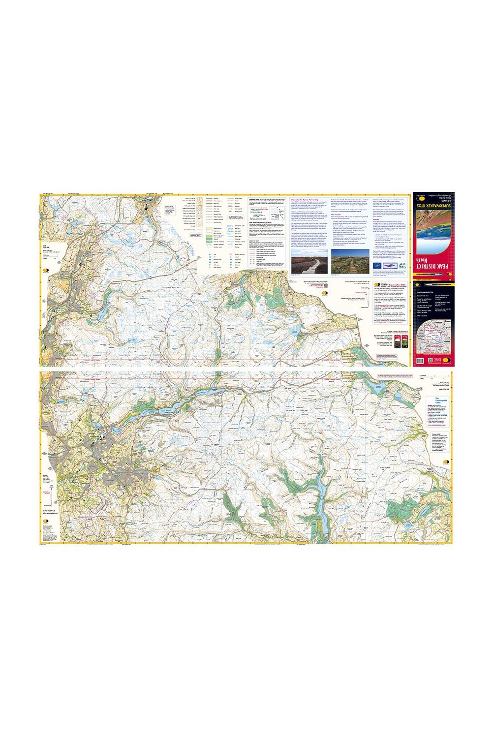 Navigation & Tech |  Peak District North Superwalker Map