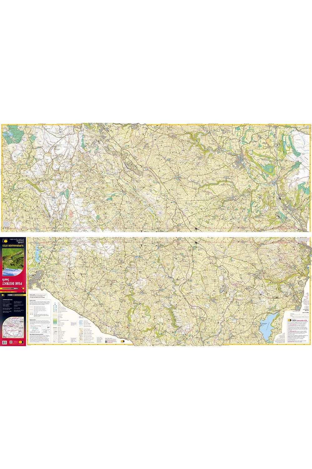 Navigation & Tech |  Peak District South Superwalker Map