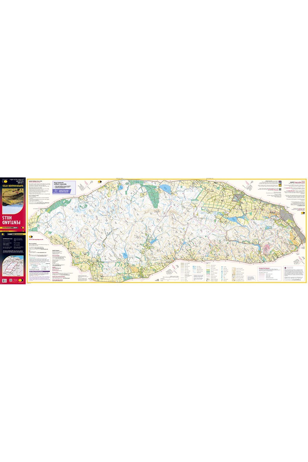 Navigation & Tech |  Pentland Hills Superwalker Map