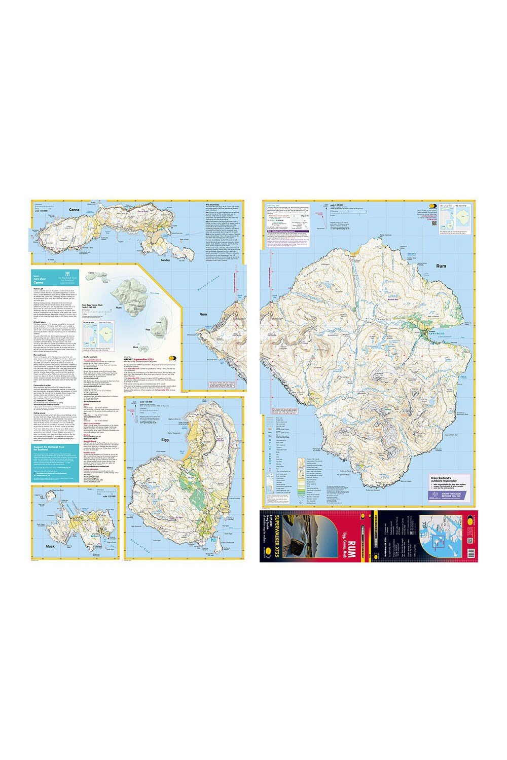 Navigation & Tech |  Rum, Eigg, Canna, Muck Superwalker Map