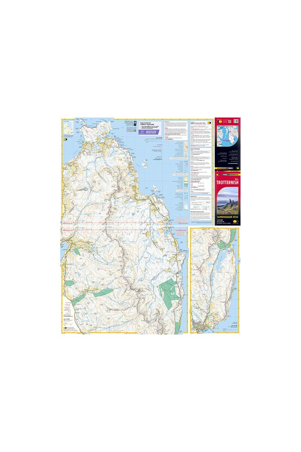 Navigation & Tech |  Skye Trotternish Superwalker Map