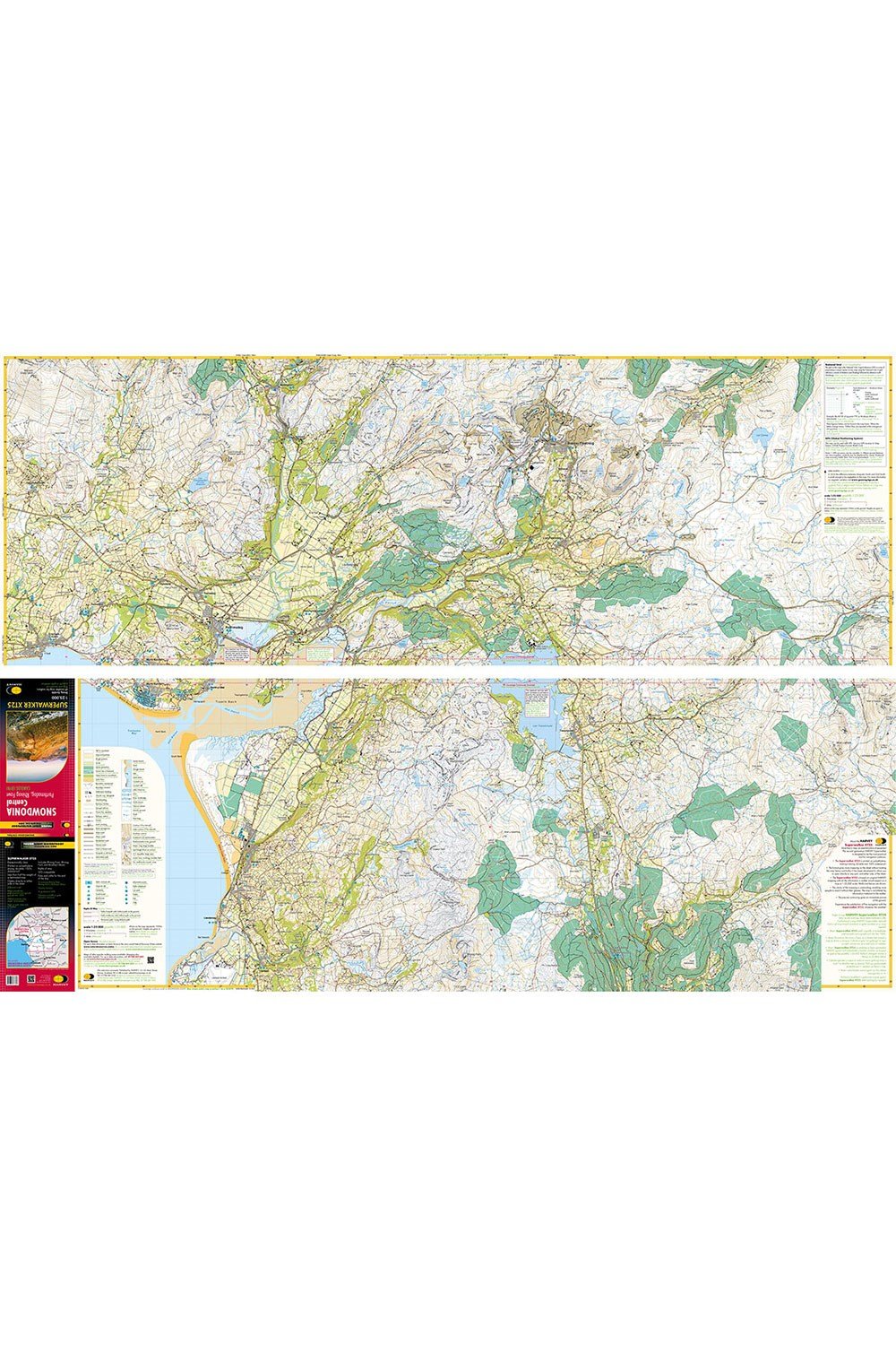 Navigation & Tech |  Snowdonia Central Superwalker Map