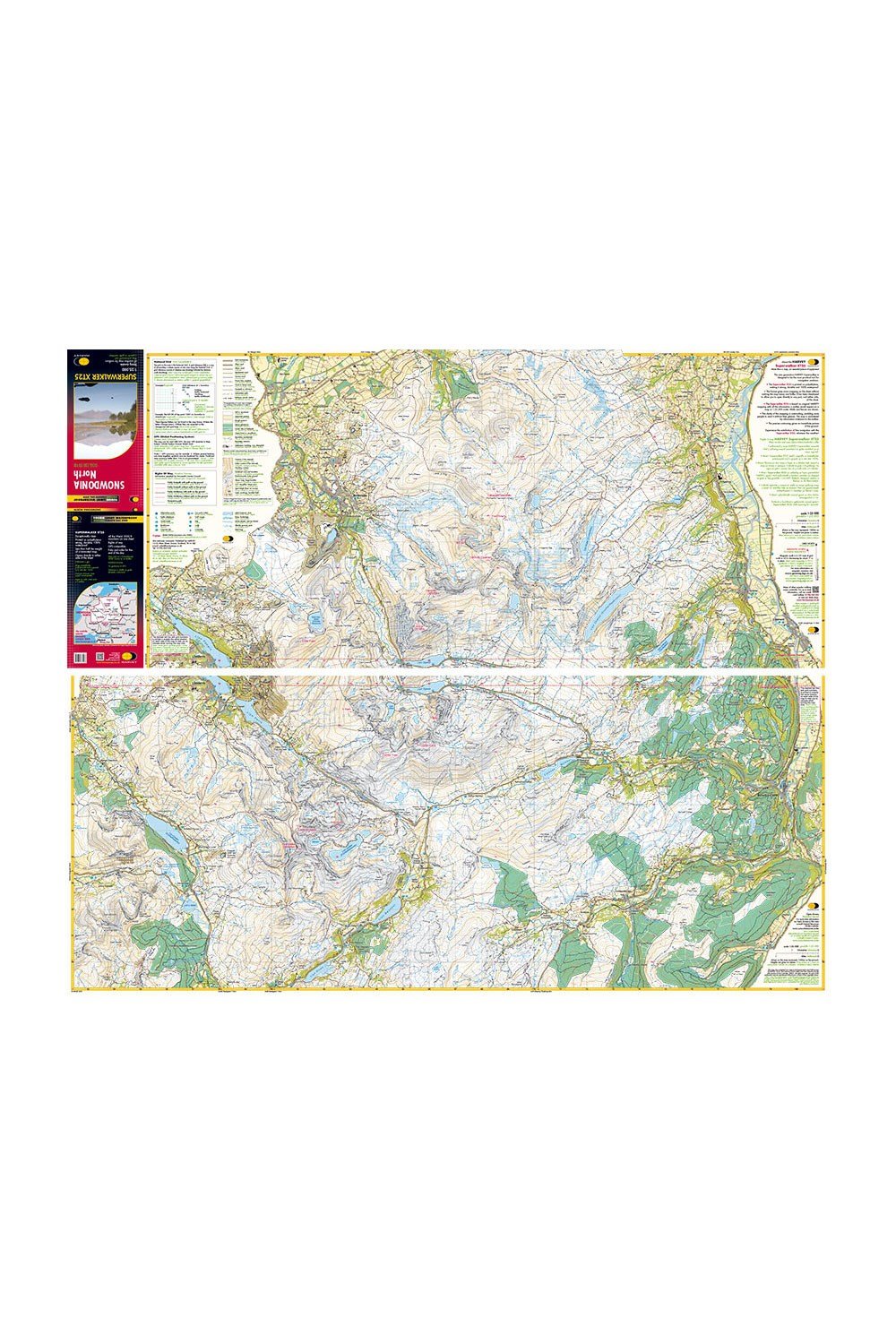 Navigation & Tech |  Snowdonia North Superwalker Map