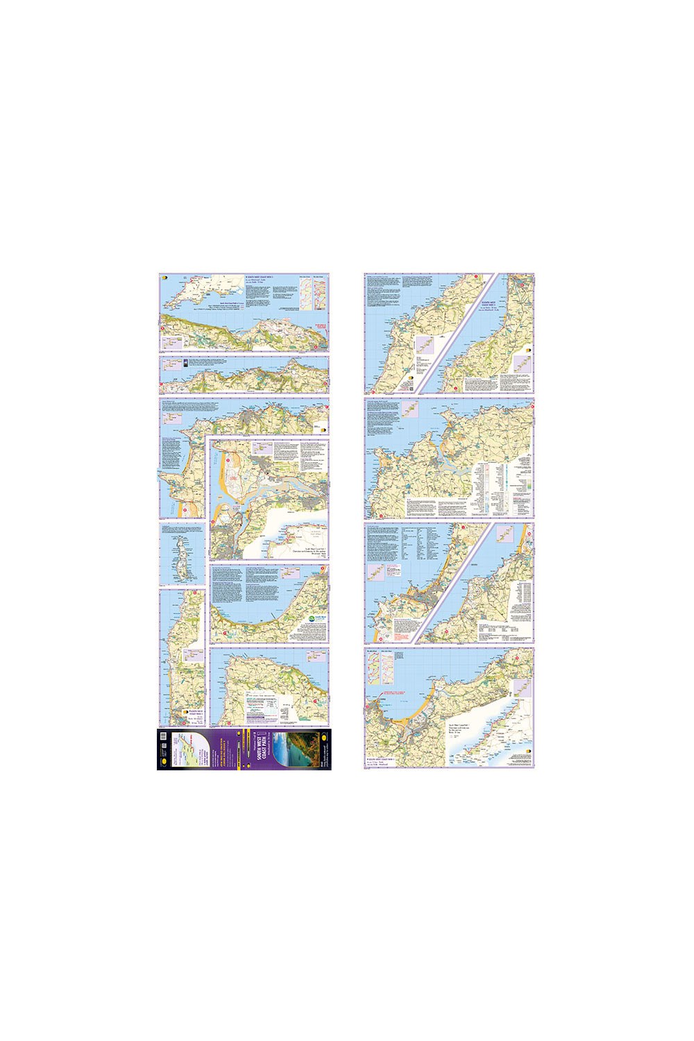 Navigation & Tech |  South West Coast Path 1 Trail Map