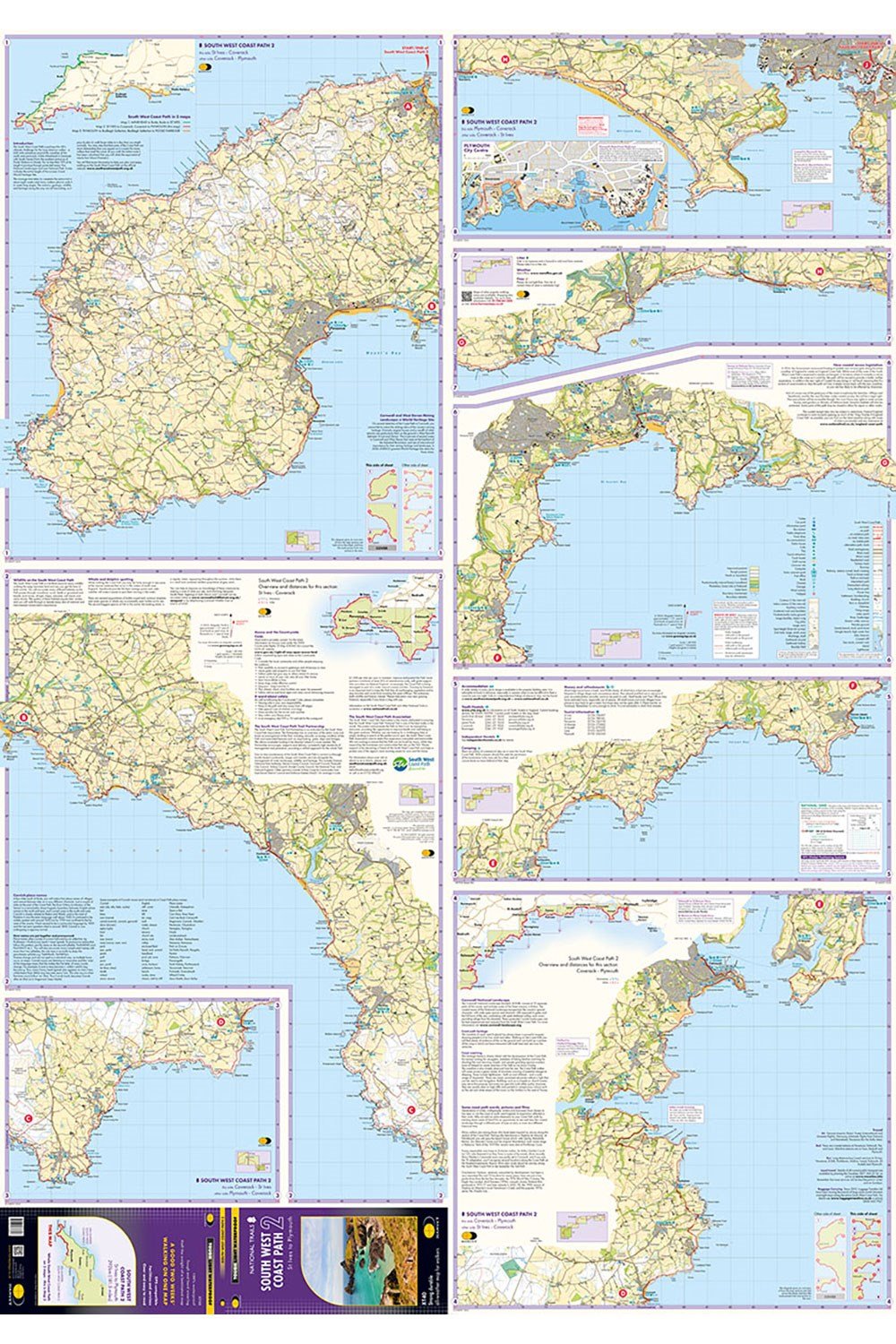 Navigation & Tech |  South West Coast Path 2 Trail Map