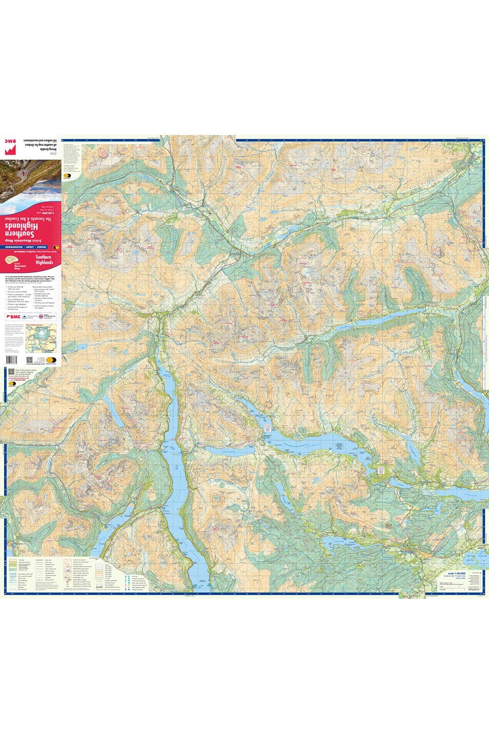 Navigation & Tech |  Southern Highlands British Mountain Map