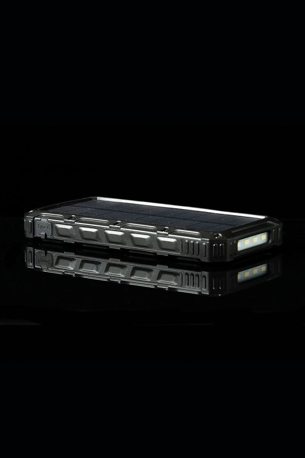 Navigation & Tech |  Spb-16 Solar Power Bank Navigation & Tech Black