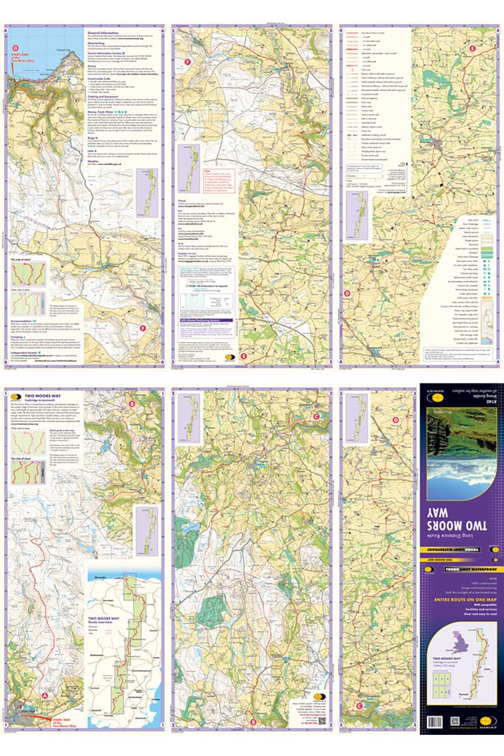 Navigation & Tech |  Two Moors Way Trail Map