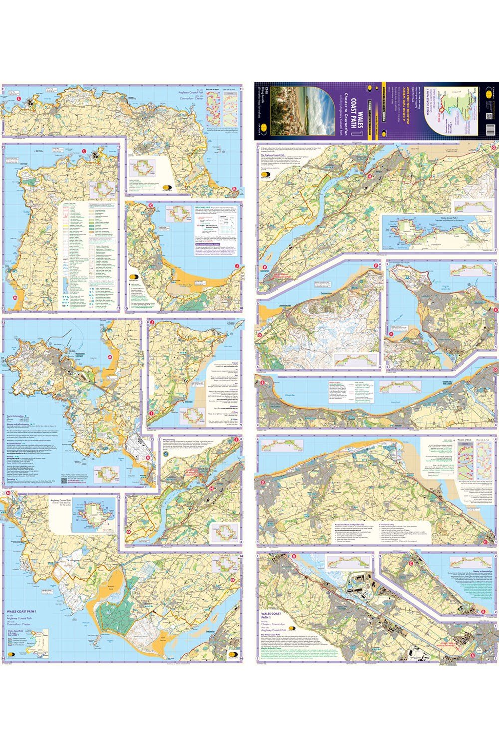 Navigation & Tech |  Wales Coast Path 1 Trail Map