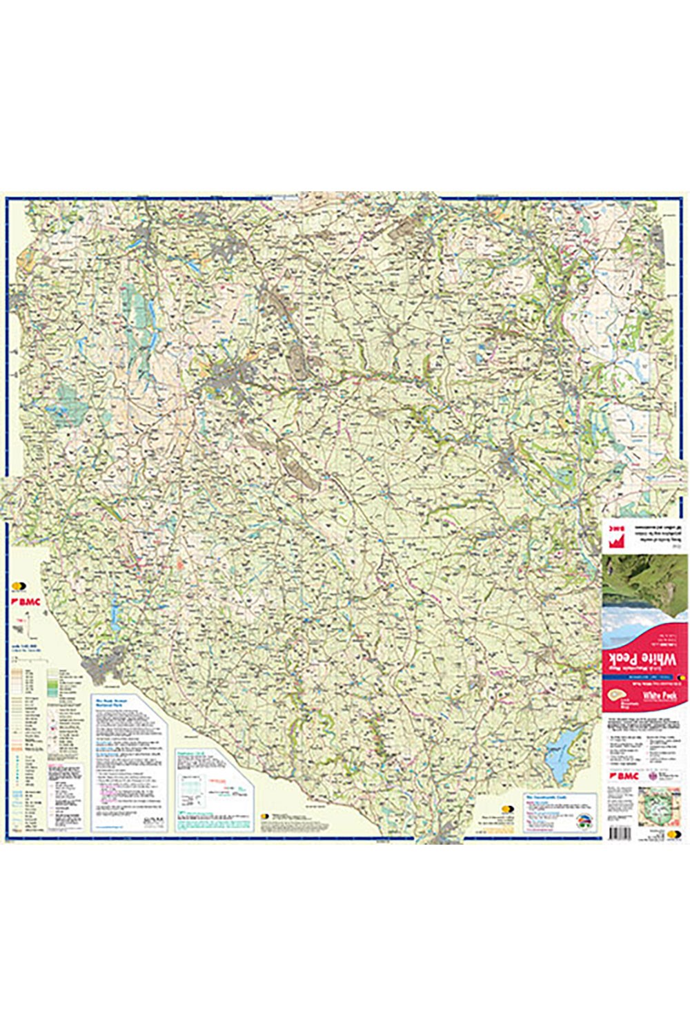 Navigation & Tech |  White Peak British Mountain Map