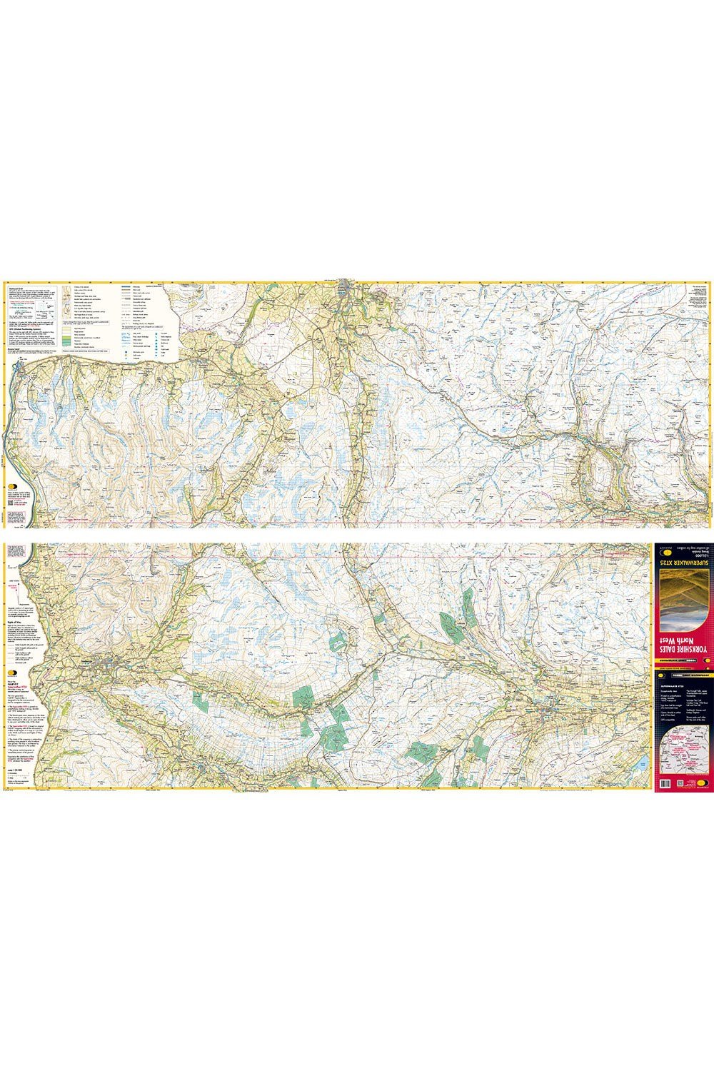 Navigation & Tech |  Yorkshire Dales North West Superwalker Map