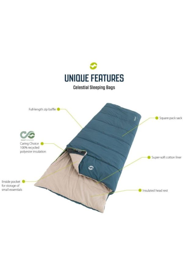 Sleeping Bags |  Celestial Sleeping Bag Sleeping Bags Green